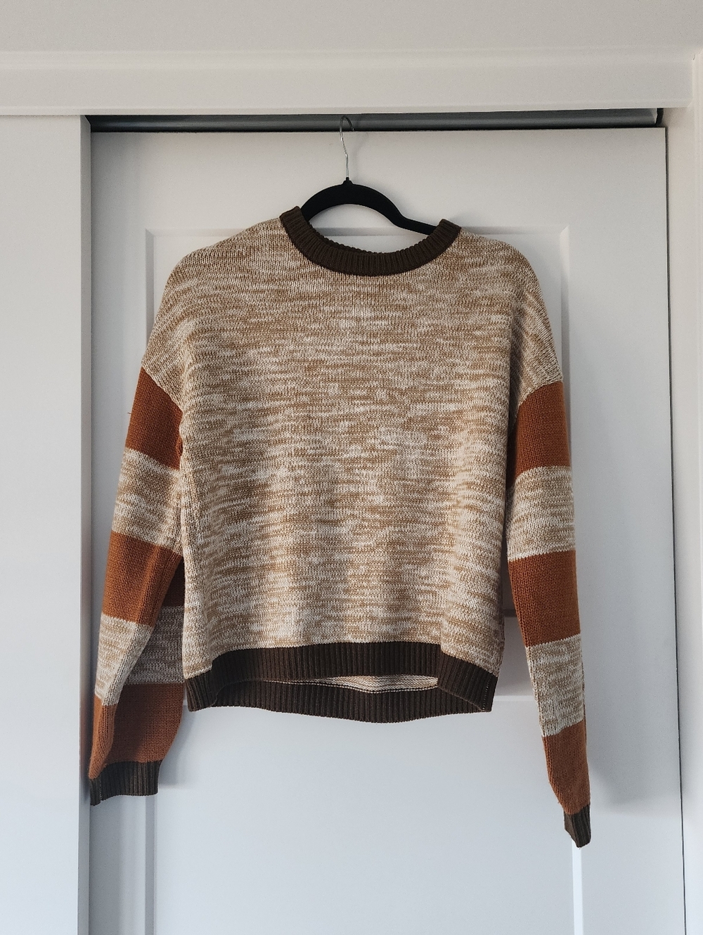 Brixton Brown & Cream Sweater
